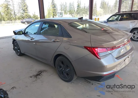 2022 Hyundai Elantra Hybrid Blue из США, поврежденный, VIN KMHLM4AJ0NU013598